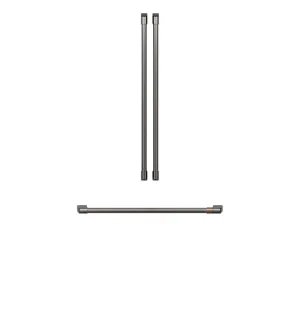 Cafe CXLB3H3PMBT Caf Refrigeration Handle Kit - Brushed Black