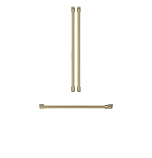 Cafe CXLB3H3PMCG Caf&#8482; Refrigeration Handle Kit - Brushed Brass