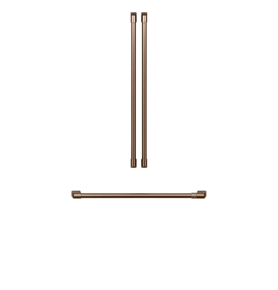 Cafe CXLB3H3PMCU Caf Refrigeration Handle Kit - Brushed Copper