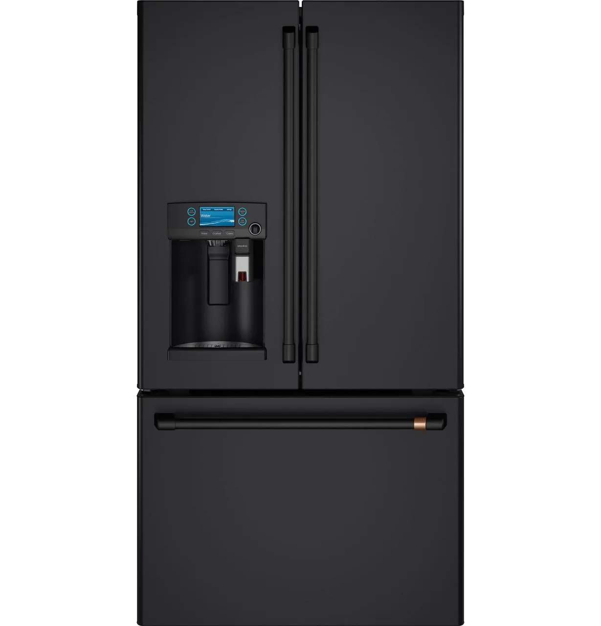 Cafe CXLB3H3PMFB Caf&#8482; Refrigeration Handle Kit - Flat Black