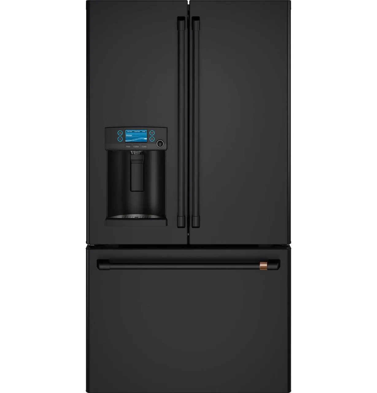 Cafe CXLB3H3PMFB Caf&#8482; Refrigeration Handle Kit - Flat Black