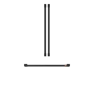 Cafe CXLB3H3PMFB Caf&#8482; Refrigeration Handle Kit - Flat Black