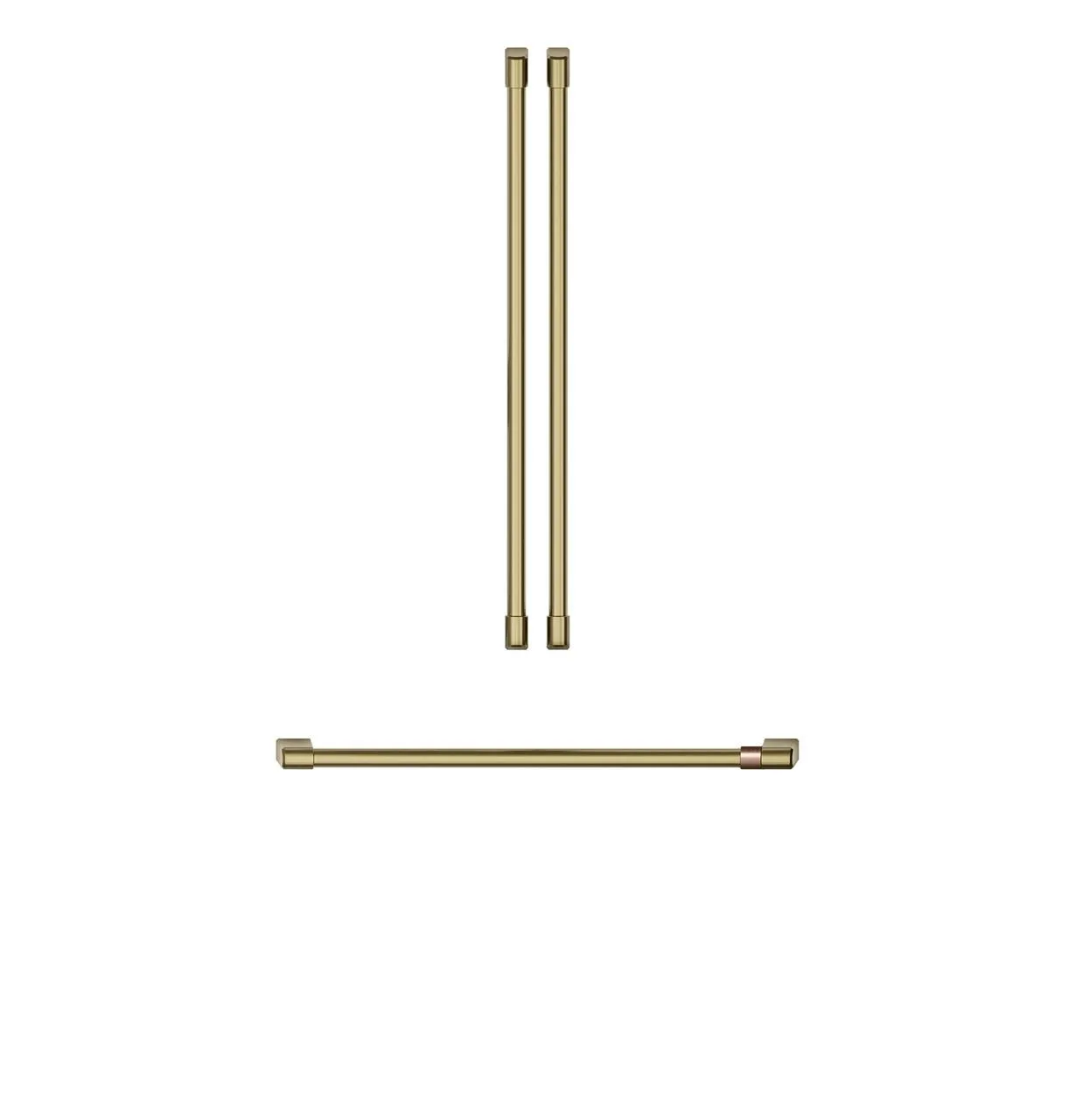 Cafe CXMA3H3PNCG Caf&#8482; Refrigeration Handle Kit - Brushed Brass
