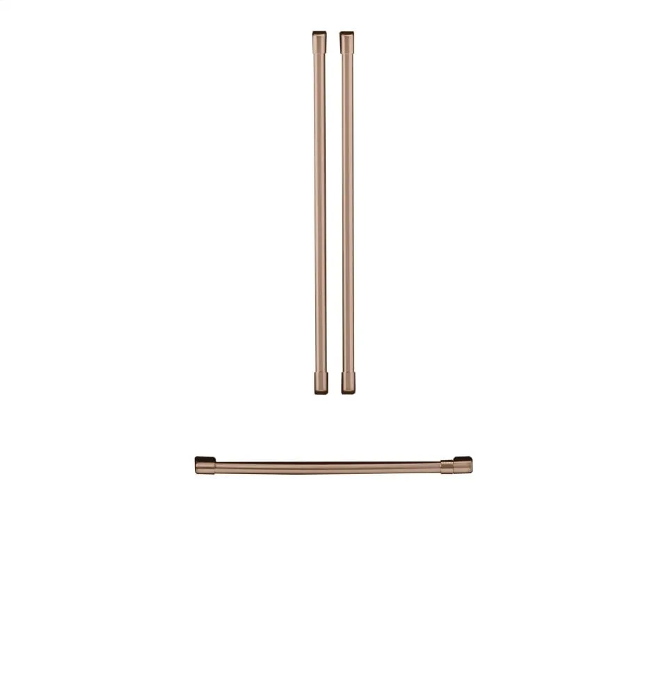 Cafe CXMA3H3PNCU Caf Refrigeration Handle Kit - Brushed Copper
