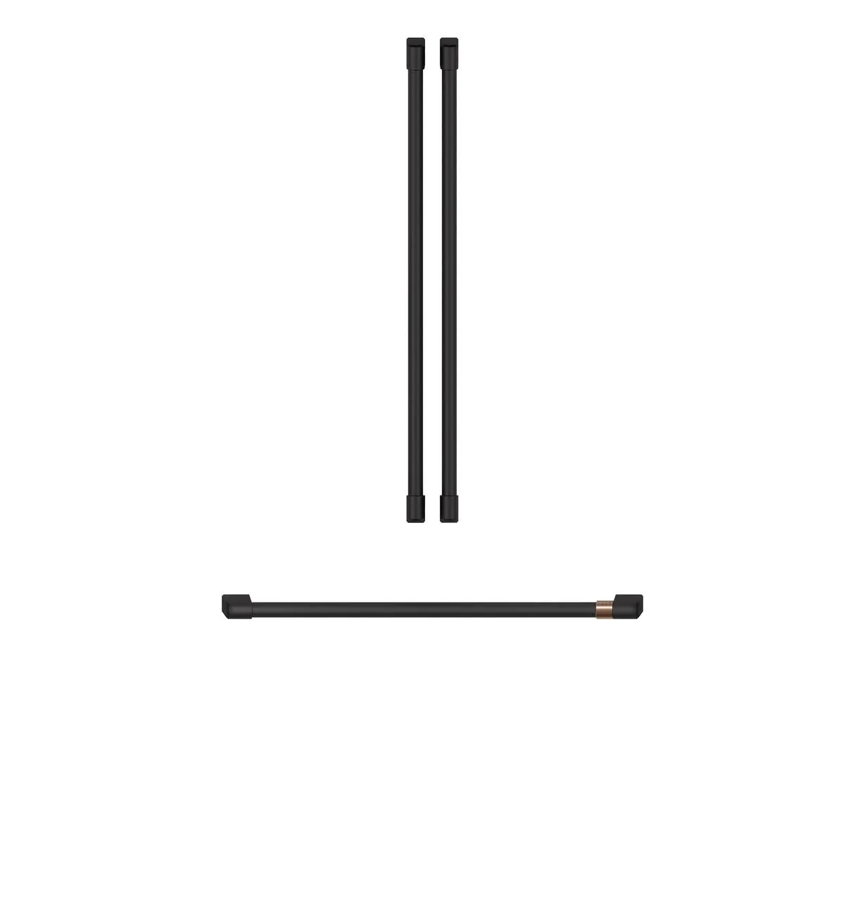 Cafe CXMA3H3PNFB Caf&#8482; Refrigeration Handle Kit - Flat Black
