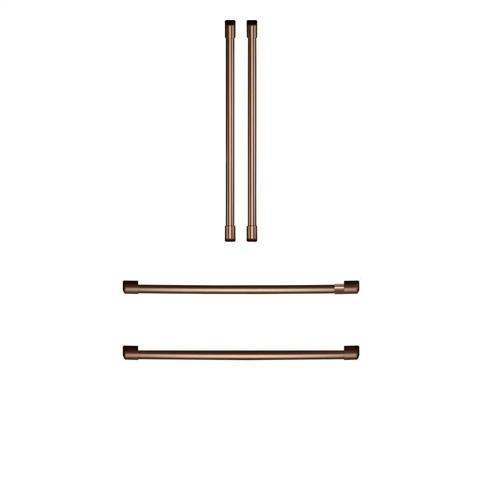 Cafe CXQB4H4PNCU Caf Refrigeration Handle Kit - Brushed Copper