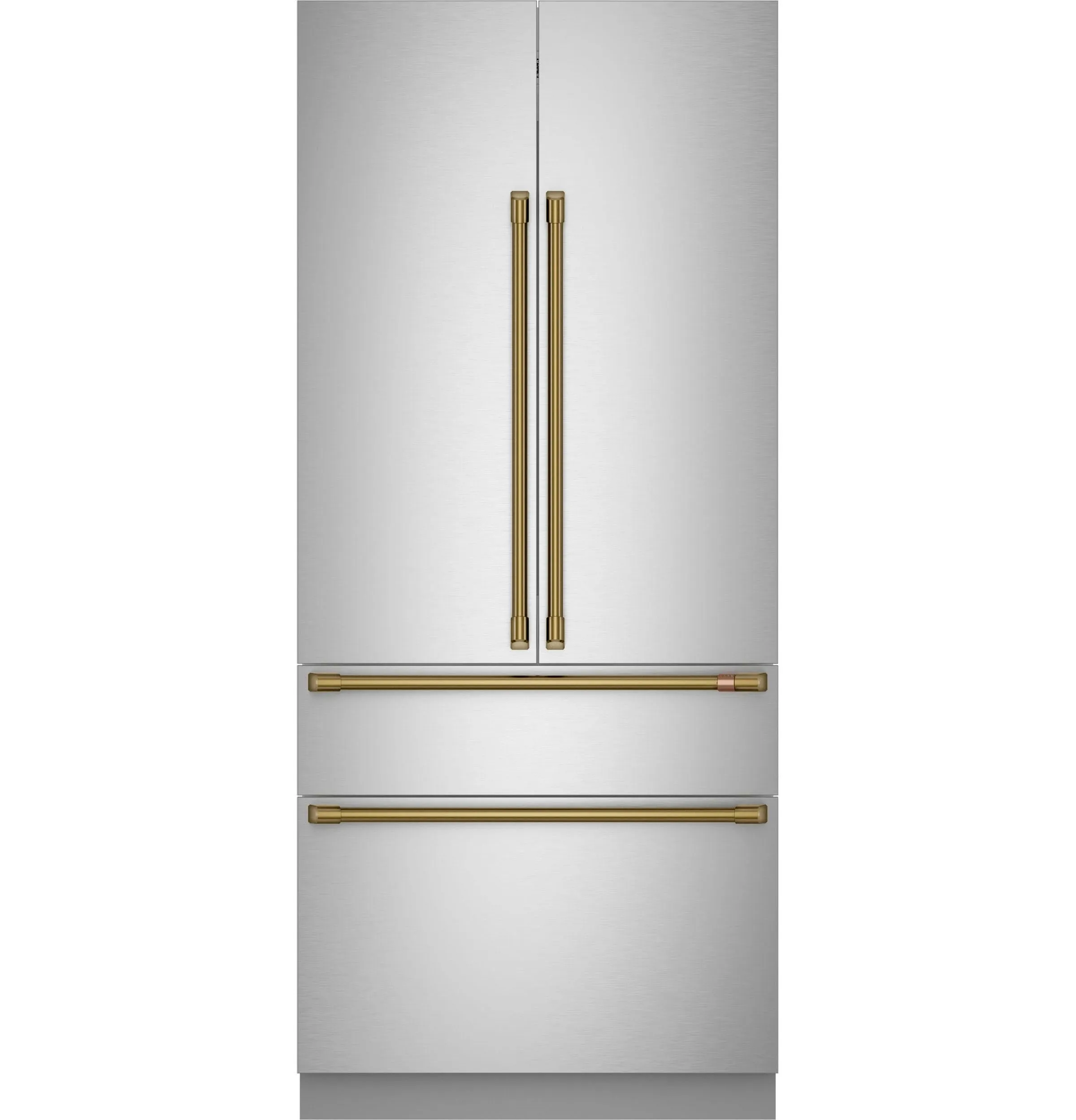 Cafe CXSB4H4PVCG Caf&#8482; Refrigeration Handle Kit - Brushed Brass