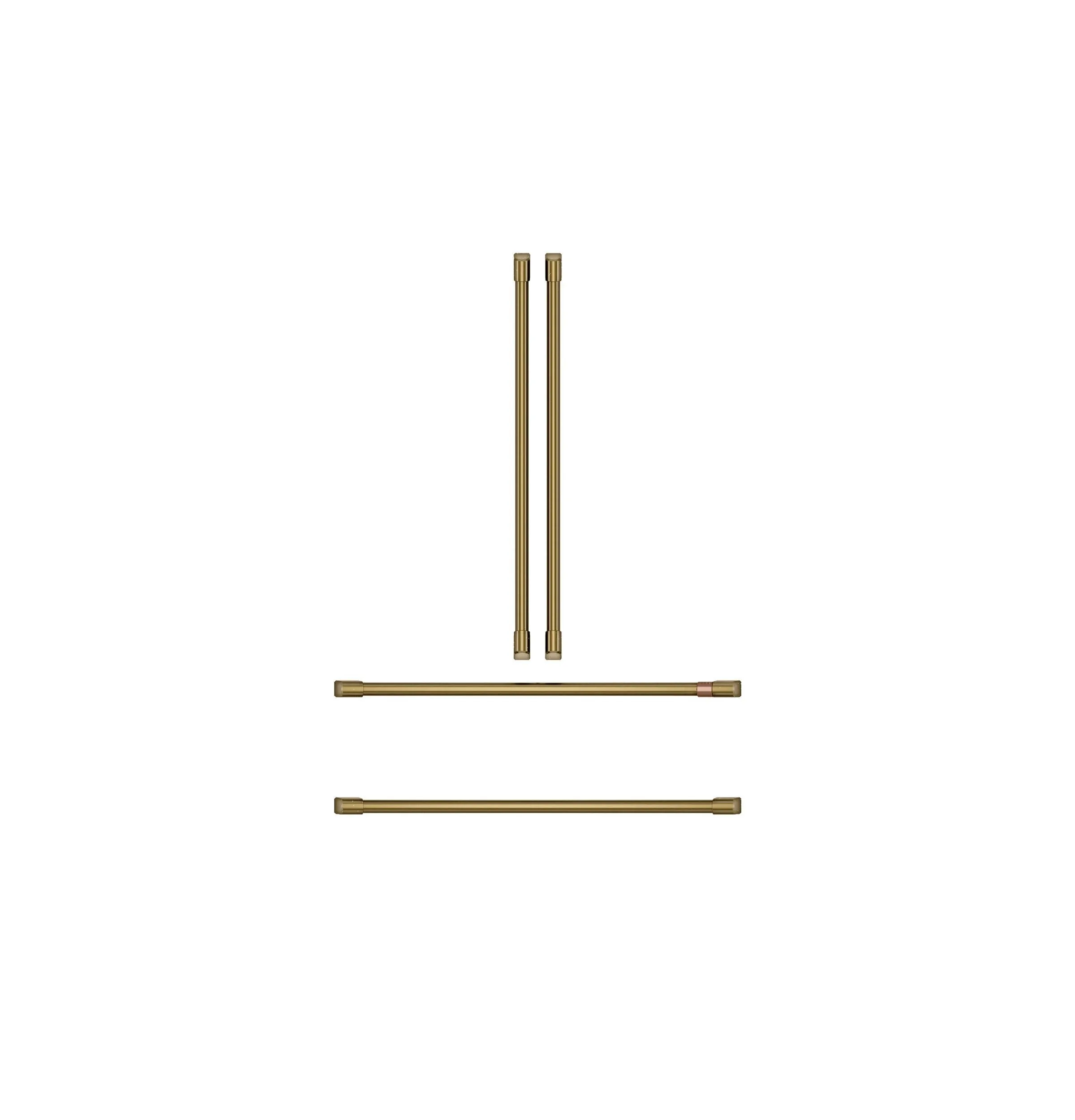 Cafe CXSB4H4PVCG Caf&#8482; Refrigeration Handle Kit - Brushed Brass