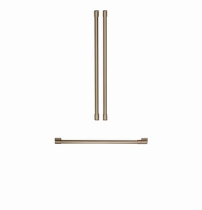 Cafe CXMB3H3PNBZ Caf Refrigeration Handle Kit - Brushed Bronze