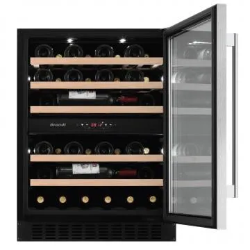 CAV80X 46-BOTTLE DUAL ZONE WINE CHILLER