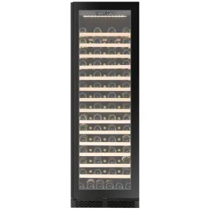 CELLA - 110 bottle Single Zone Wine cooler - FWS122S-BLACK