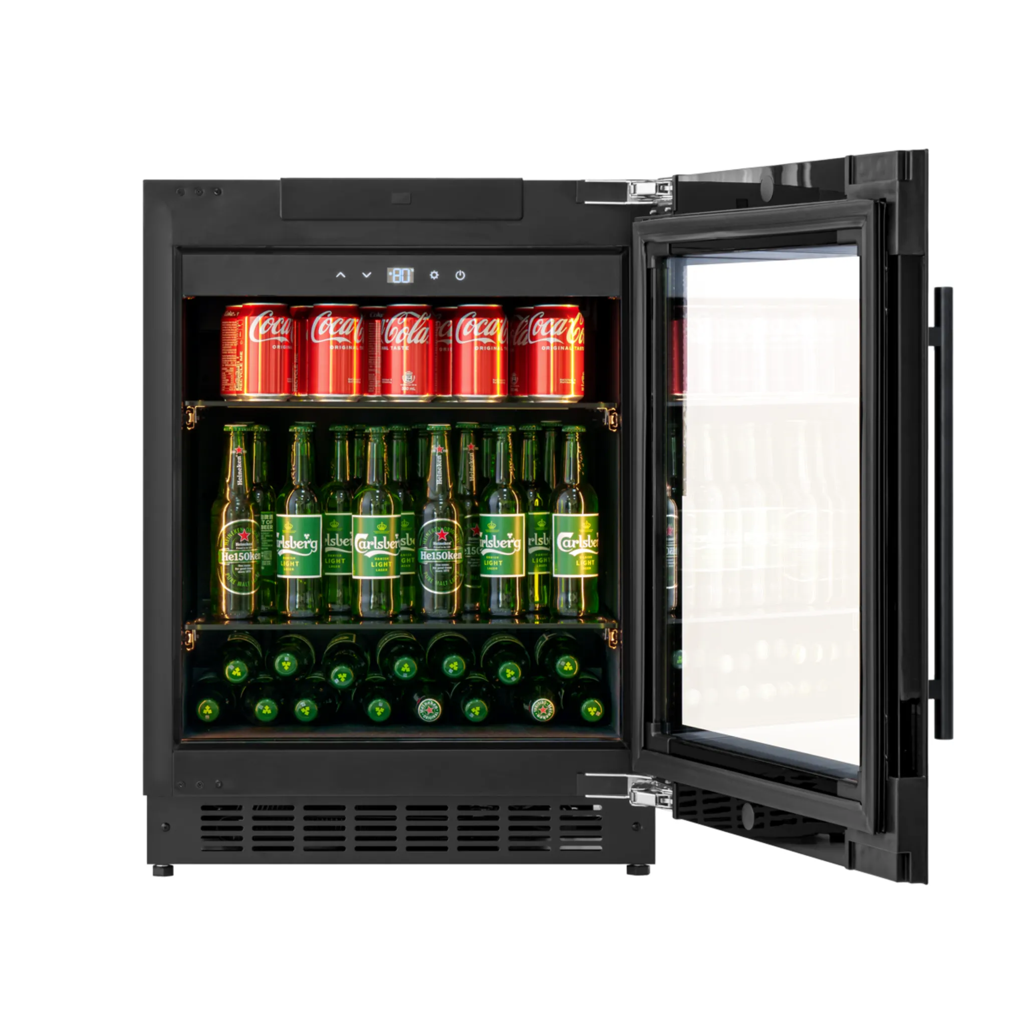 CELLA - 600mm - 118L Undercounter Drinks Fridge - Single Zone - BV34-BH