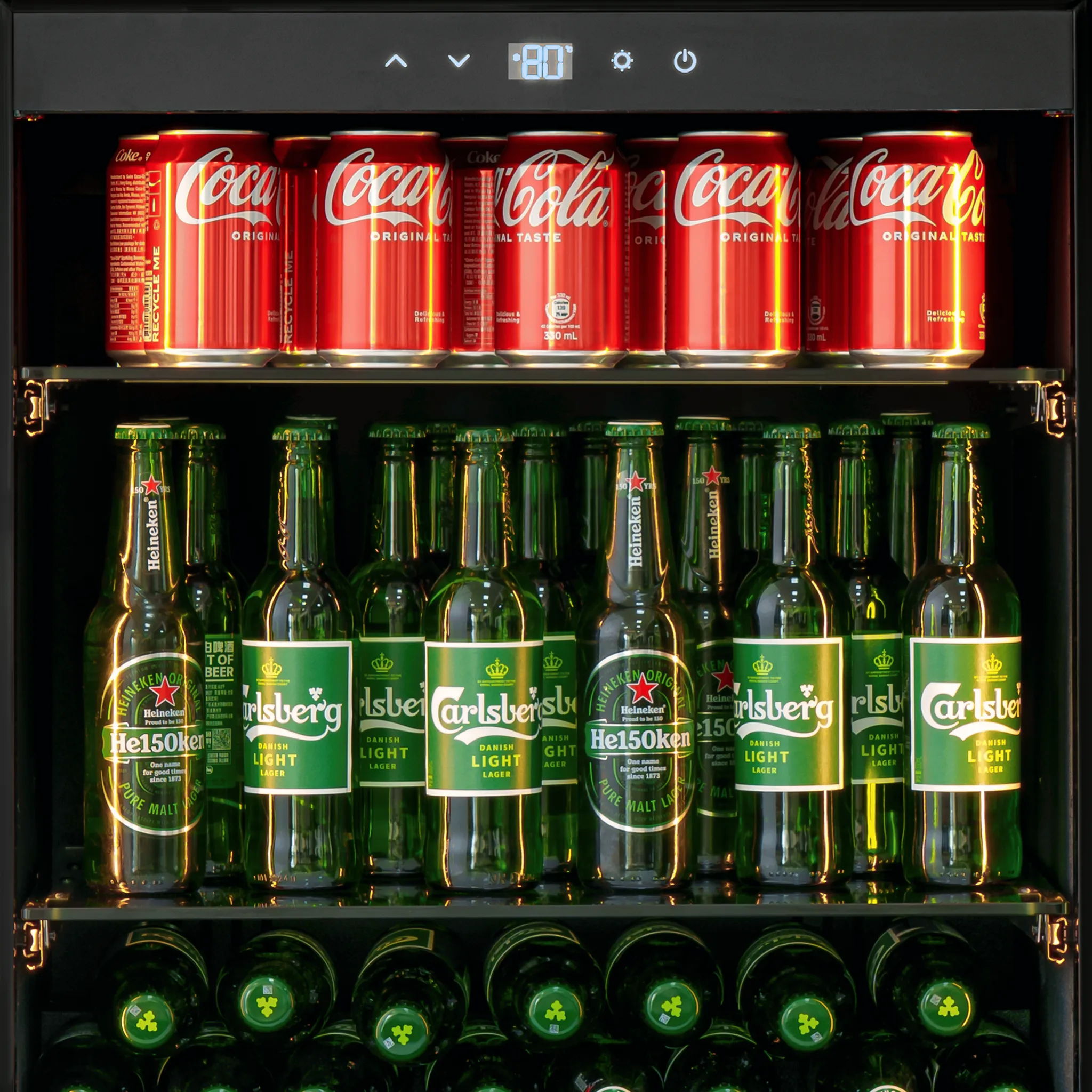 CELLA - 600mm - 118L Undercounter Drinks Fridge - Single Zone - BV34B-TO