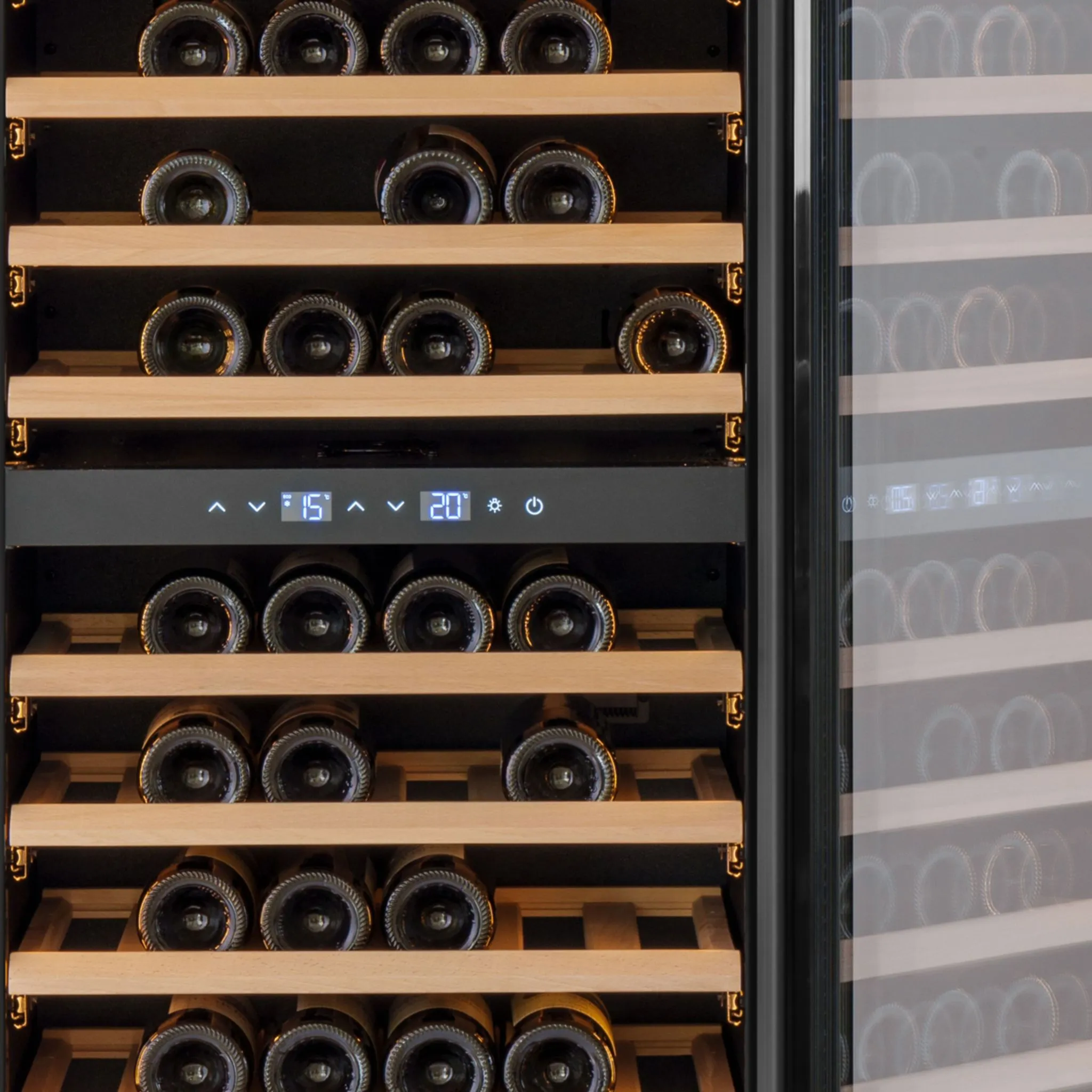 CELLA - 600mm - Integrated Wine Cooler - Dual Zone - W96B-TO