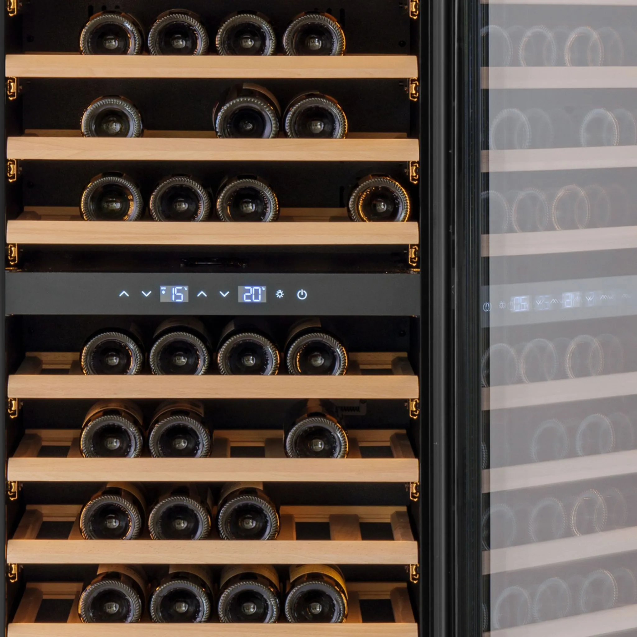CELLA - Fully Integrated Wine Fridge - Panel Ready - 96 Bottle - W96PANEL-TO