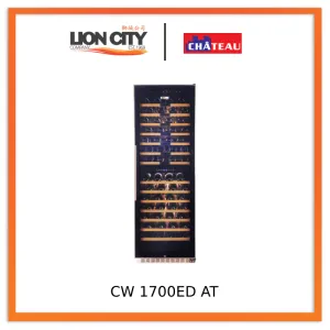 Chateau CW 1700ED AT 171 Bottles Wine Cooler