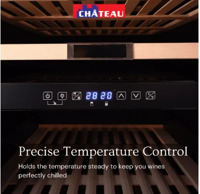 Chateau CW 1700ED AT 171 Bottles Wine Cooler