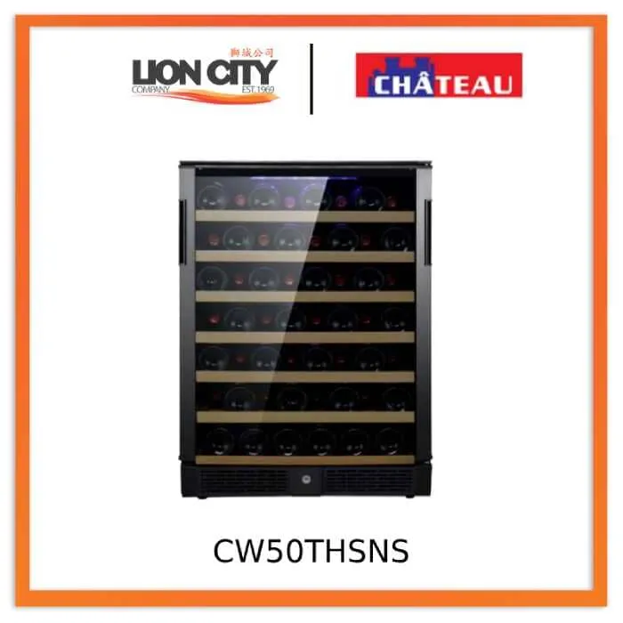 Chateau CW50THSNS 50 Bottles Wine Cooler CW 50TH SNS