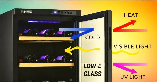 Chateau CW50THSNS 50 Bottles Wine Cooler CW 50TH SNS