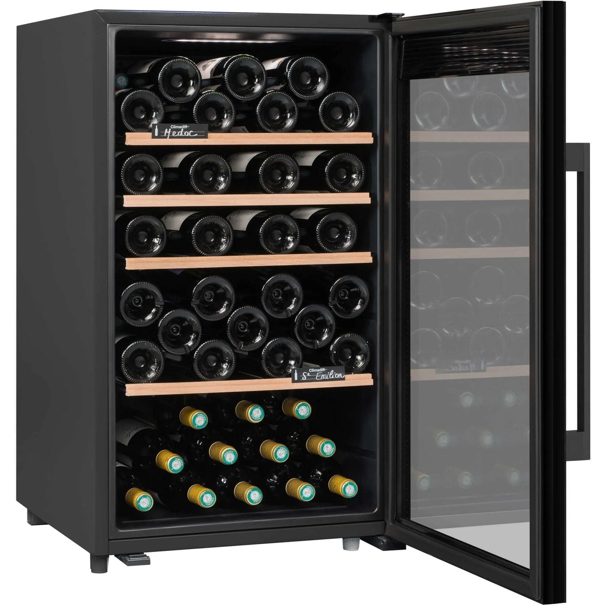 Climadiff - 63 Bottle - Freestanding Wine Cooler CEPAGE52F