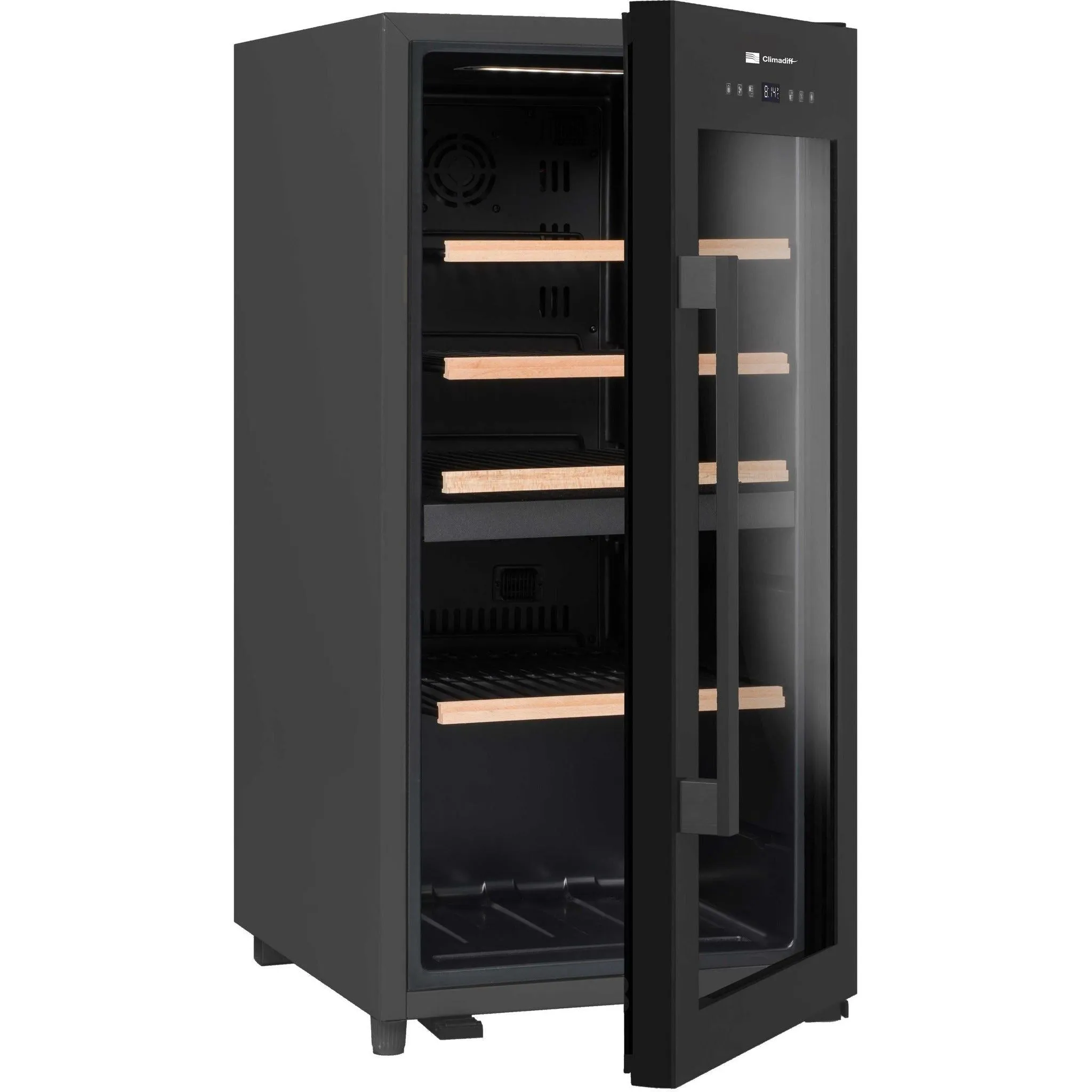 Climadiff - Dual Zone - 41 Bottle - Freestanding Wine Cooler CLD40B1