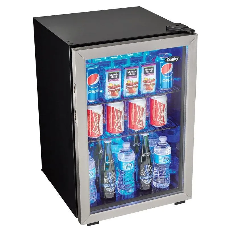 Danby 2.6 cu. ft. Freestanding Beverage Center DBC026A1BSSDB