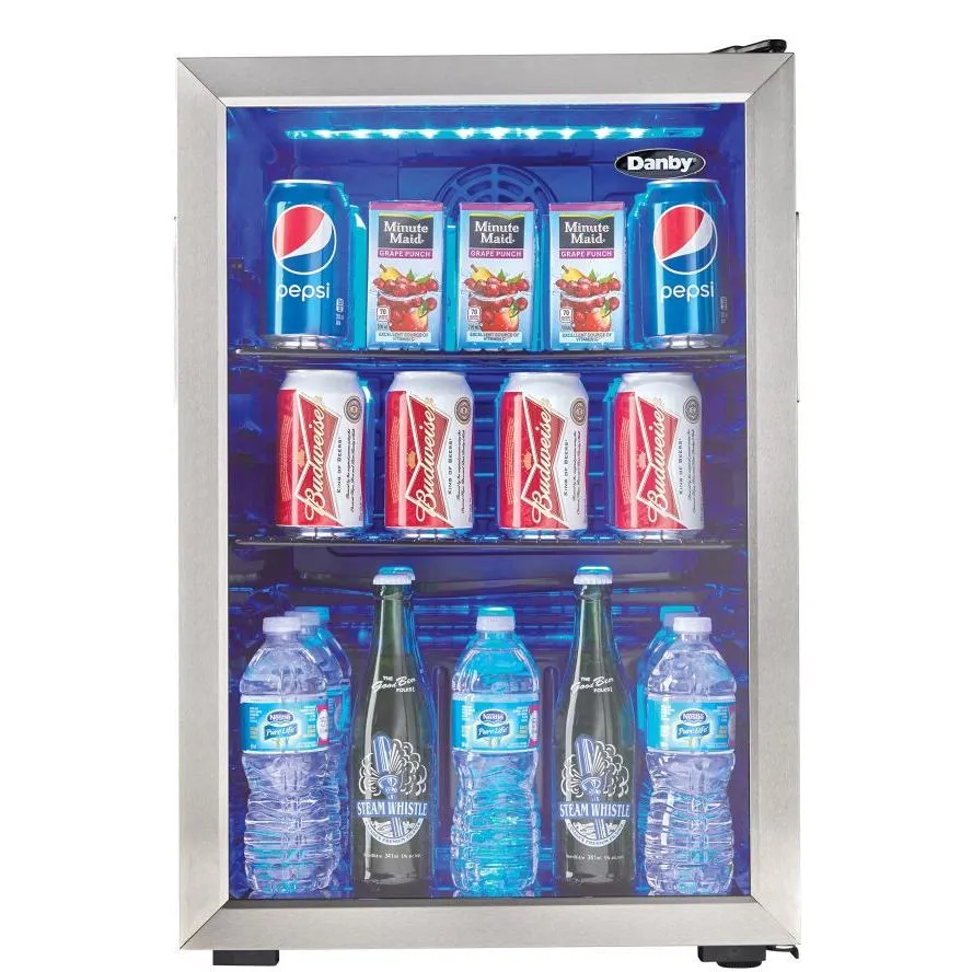 Danby 2.6 cu. ft. Freestanding Beverage Center DBC026A1BSSDB