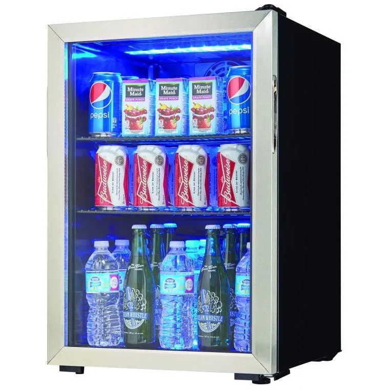 Danby 2.6 cu. ft. Freestanding Beverage Center DBC026A1BSSDB