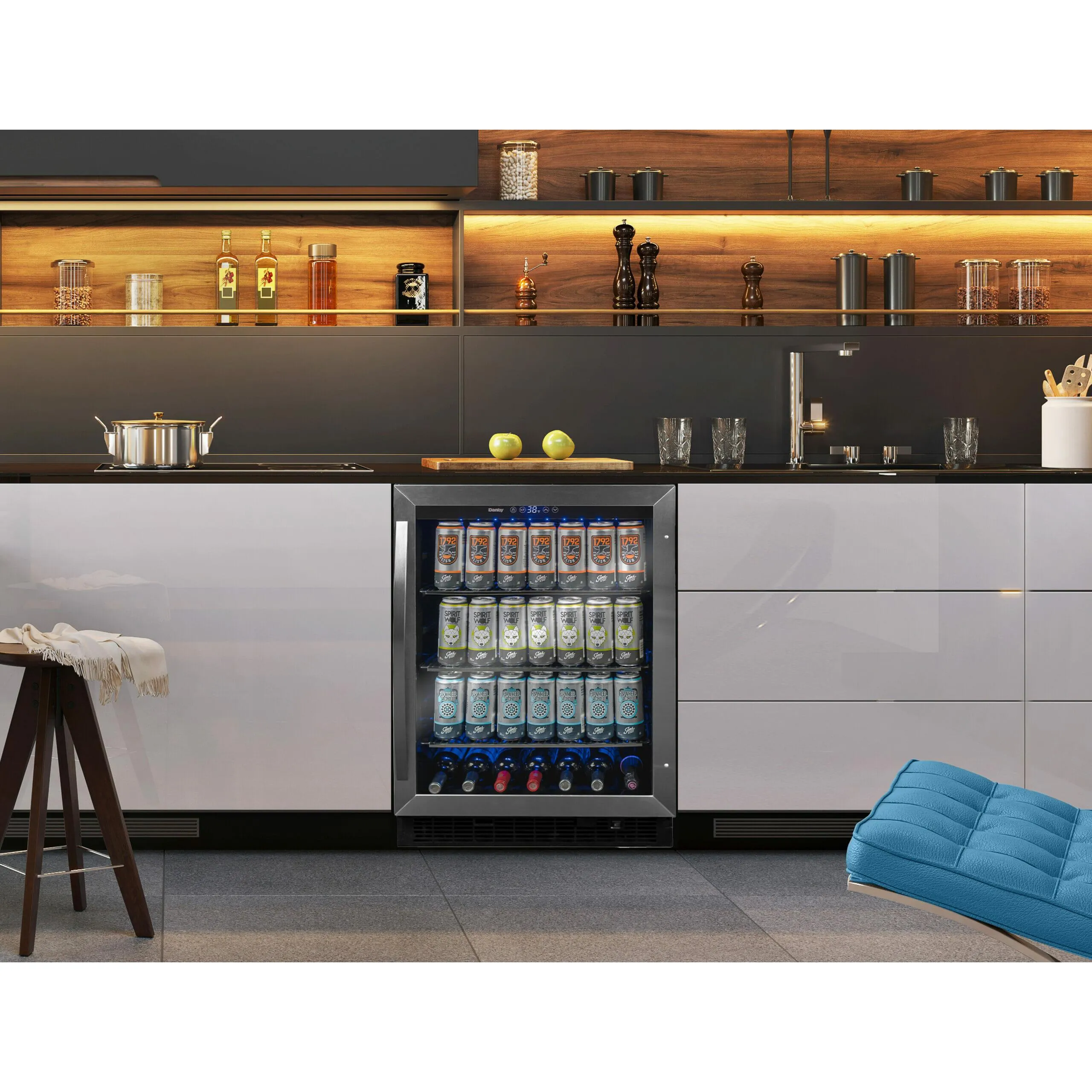 Danby 5.7 cu. ft. Built-in Beverage Center DBC057A1BSS