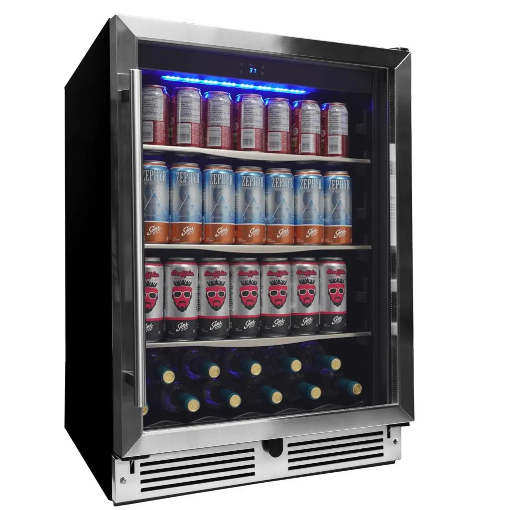 Danby DBC057D1BSS Danby 24" Under Counter Beverage Center In Stainless Steel