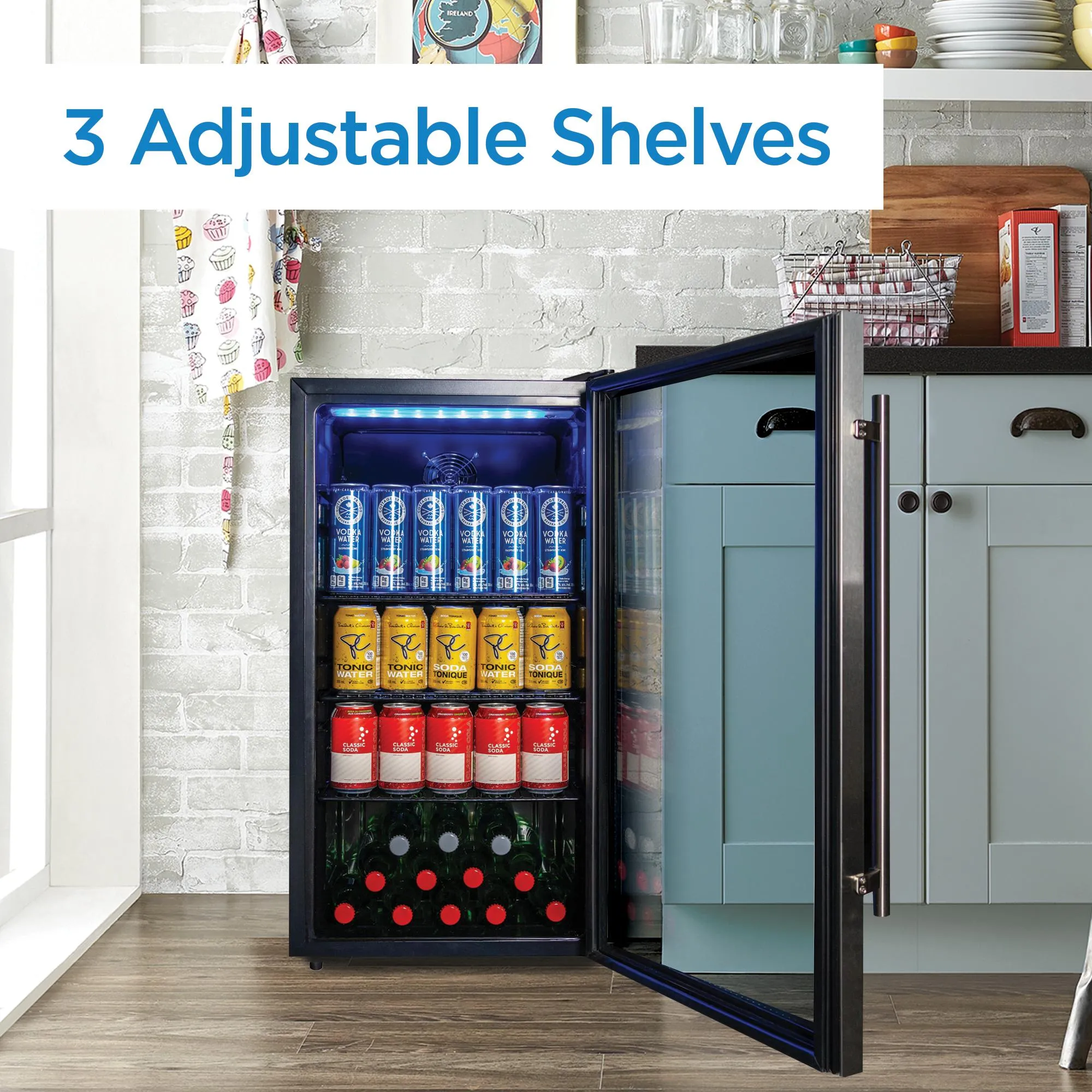 Danby DBC117A2BSSDD6 Danby Designer 117 (355Ml) Can Capacity Beverage Center