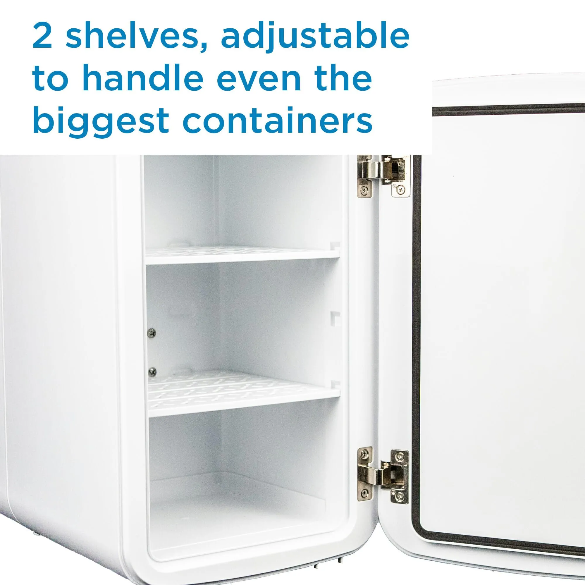 Danby DBMR02624WD43 Danby 7.4L Mini Fridge With Mirror & Light In White