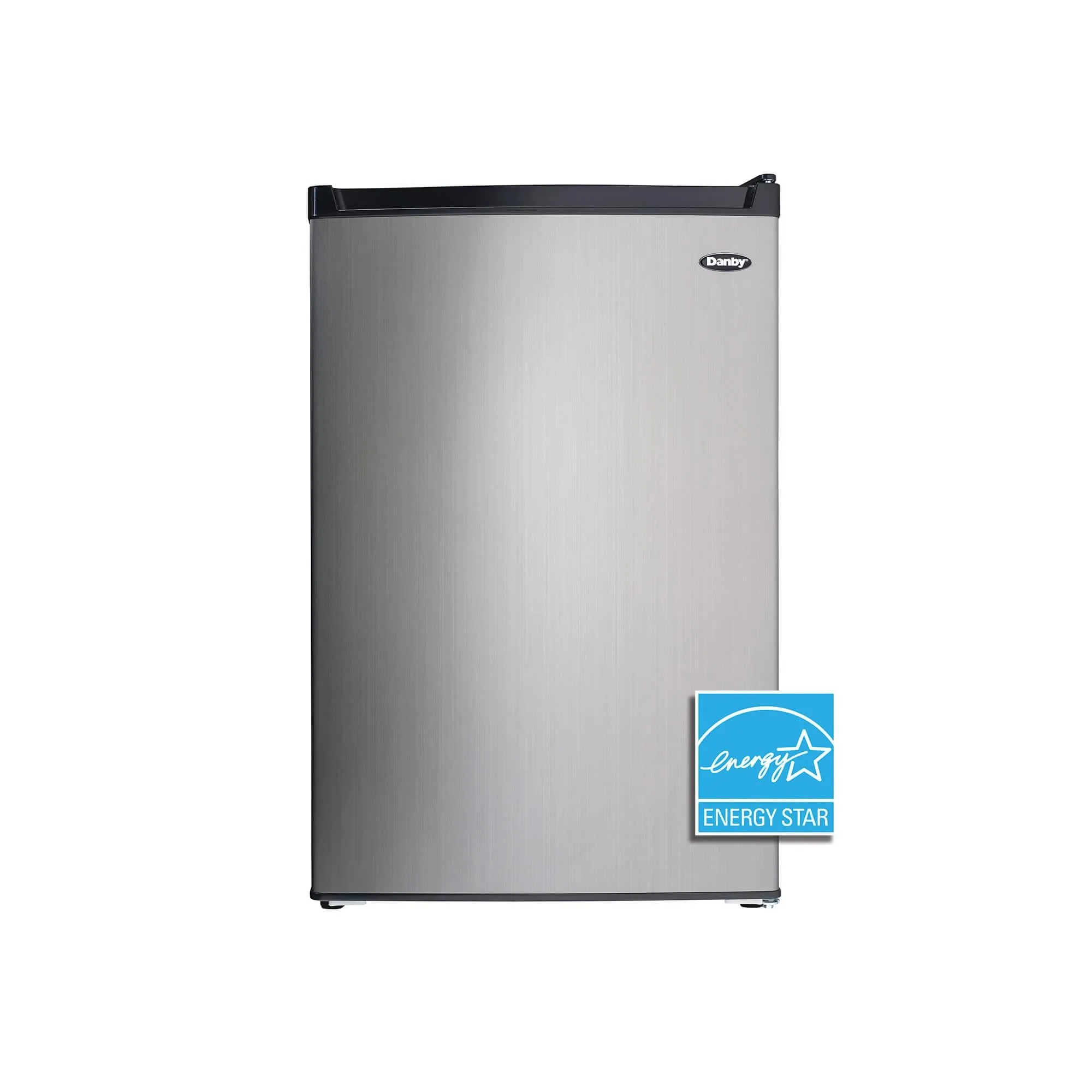 Danby DCR045B1BSLDB Danby 4.5 Cu. Ft. Compact Fridge With True Freezer In Stainless Steel