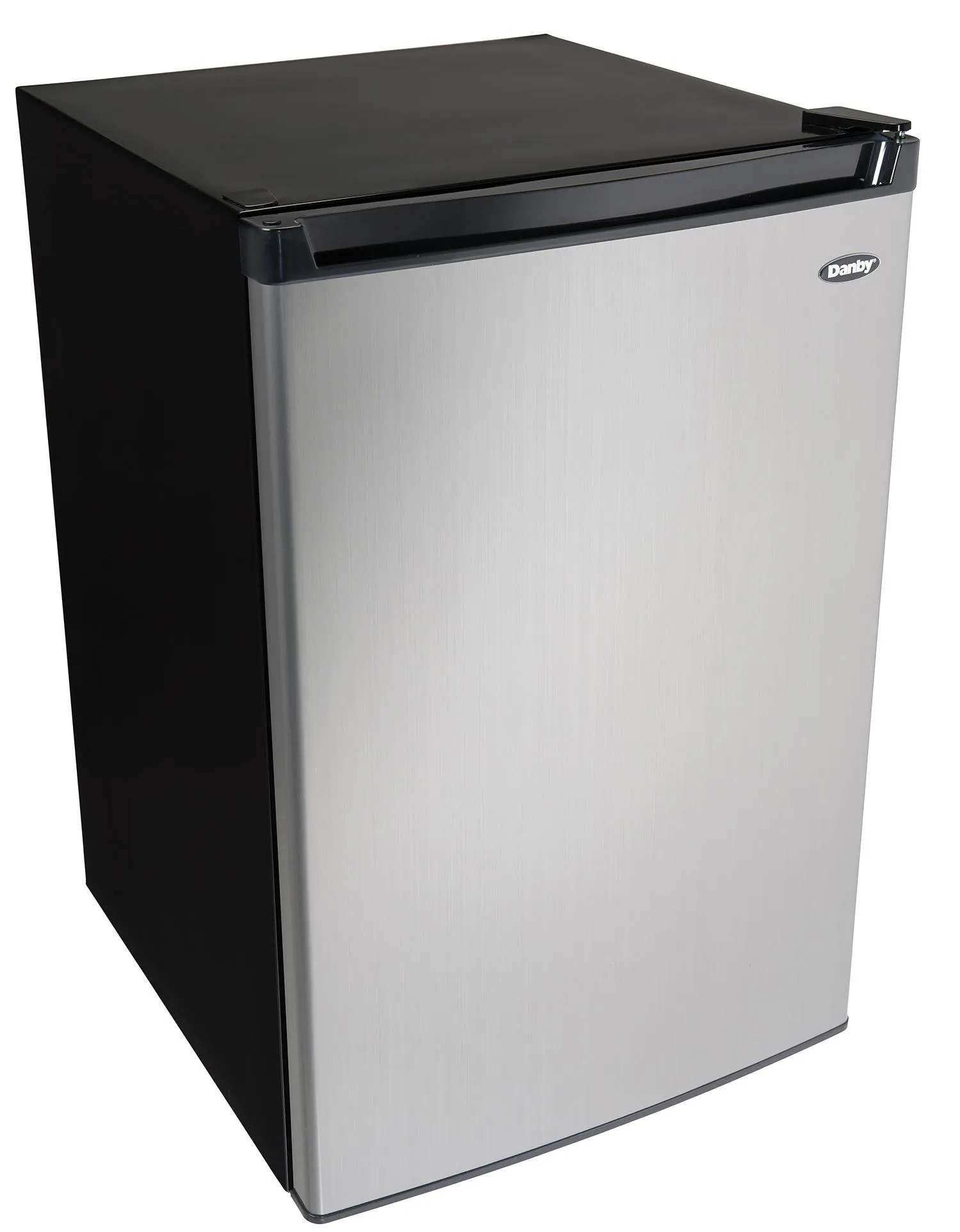 Danby DCR045B1BSLDB Danby 4.5 Cu. Ft. Compact Fridge With True Freezer In Stainless Steel