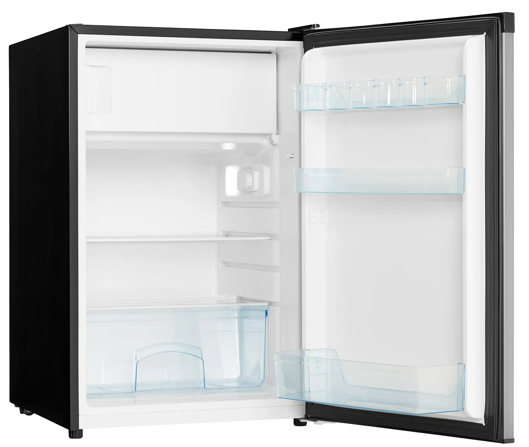 Danby DCR045B1BSLDB Danby 4.5 Cu. Ft. Compact Fridge With True Freezer In Stainless Steel