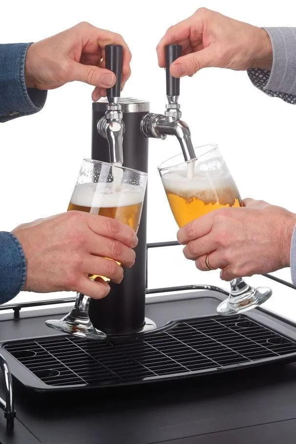 Danby DKC054A1BSL2DB Danby 5.4 Cu. Ft. Dual-Tap Kegerator