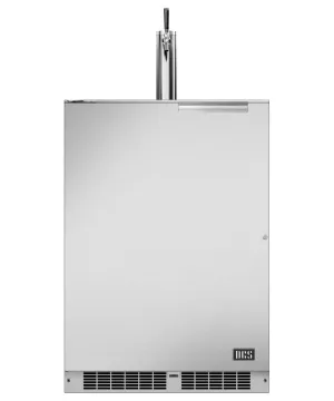 Dcs RF24TL2 24" Outdoor Beer Dispenser, Single Tap, Left Hinge