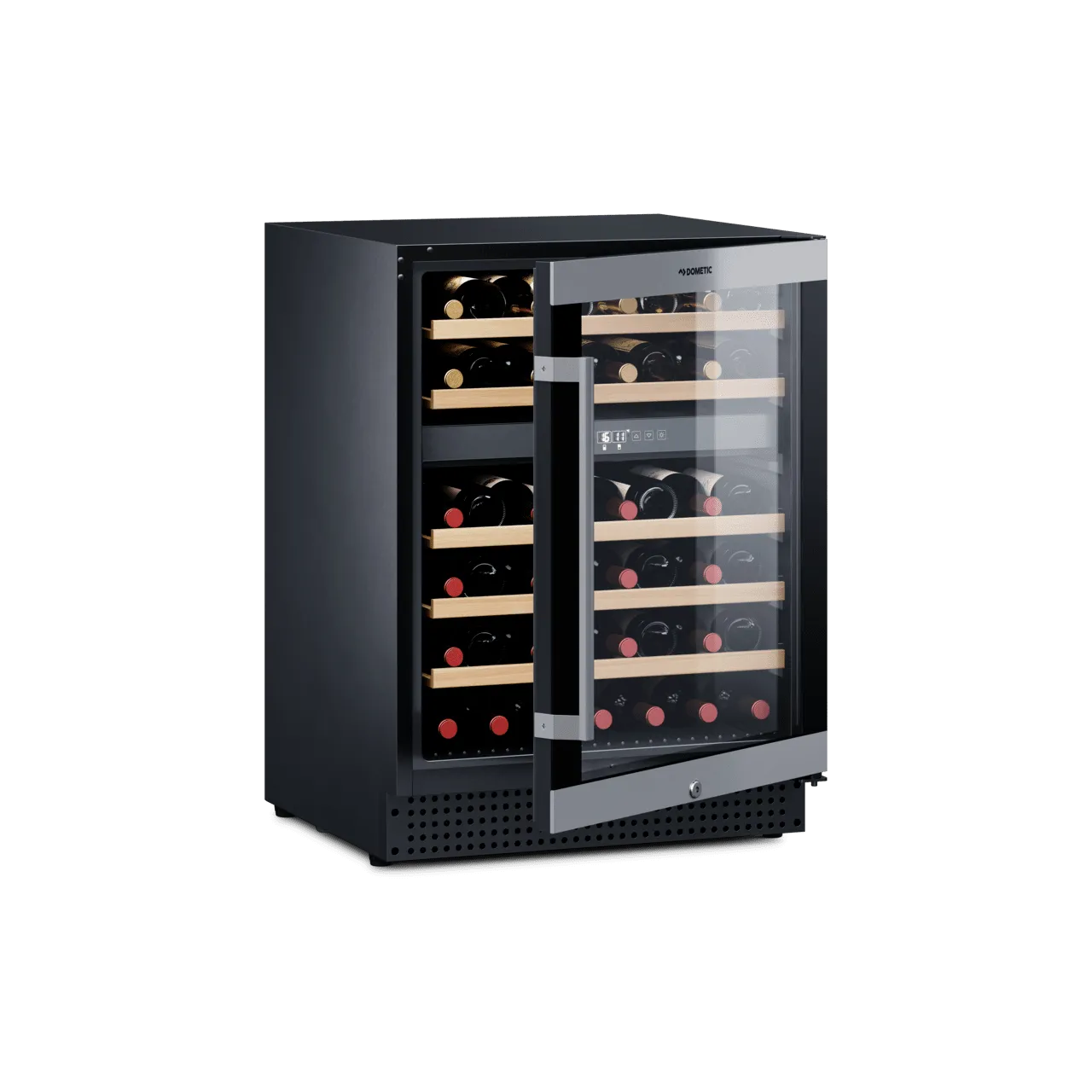 Dometic - 600mm - Built in Dual Zone Wine Fridge - C46B - 46 Bottle