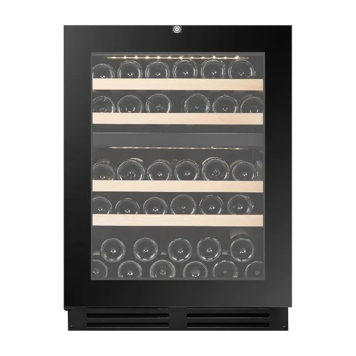 Dunavox FLOW-39.TO - 600mm Dual Zone - 39 Bottle - Built In Undercounter Wine Fridge - DAUF-39.119DB.TO