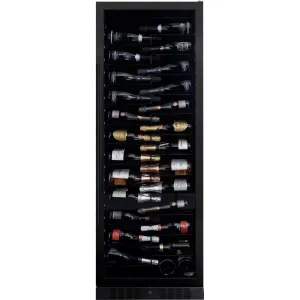 Dunavox GRANDE-143 - 655mm Wide - 143 Bottles - Freestanding / Built in Tall Wine Fridge - DX-143.468B