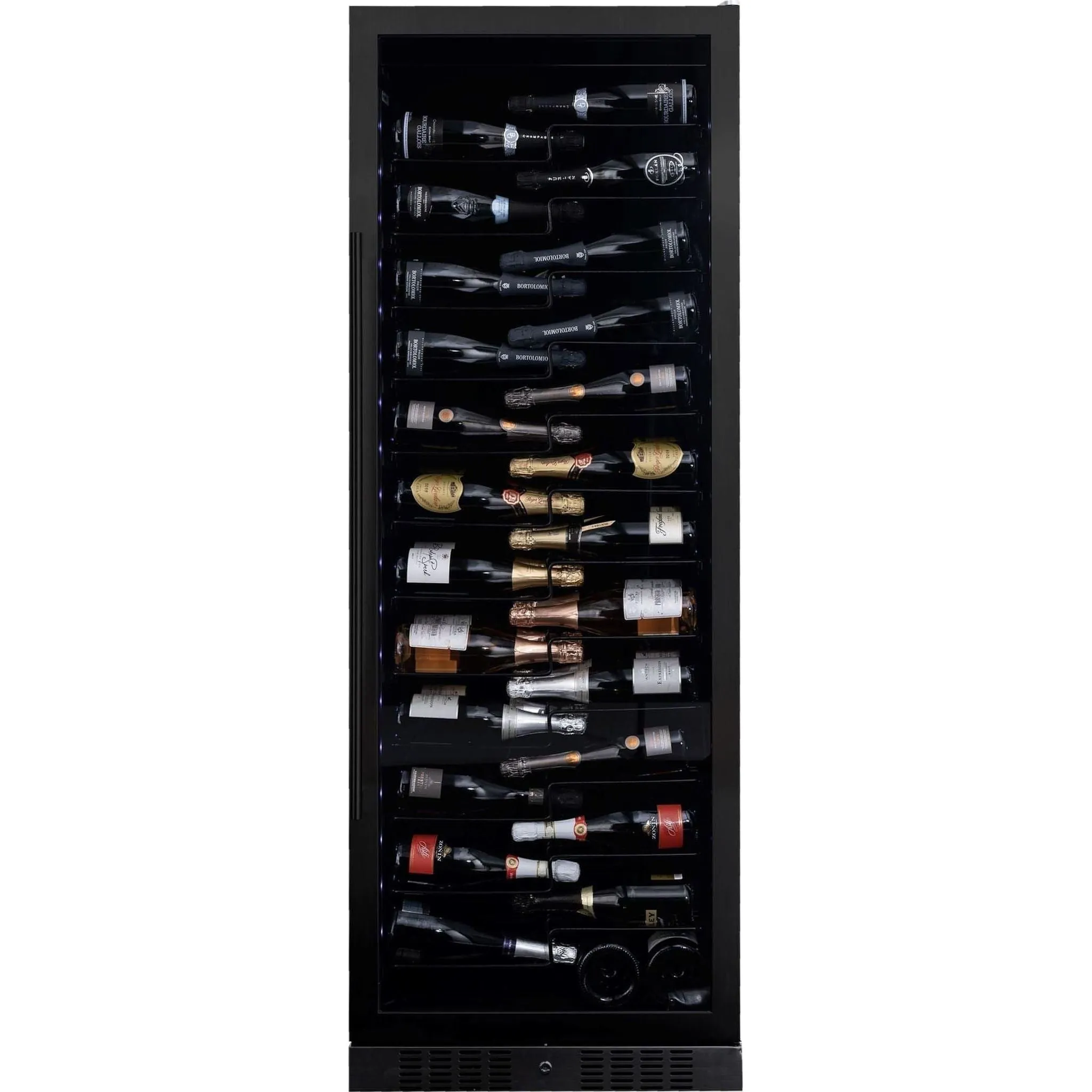Dunavox GRANDE-143 - 655mm Wide - 143 Bottles - Freestanding / Built in Tall Wine Fridge - DX-143.468B
