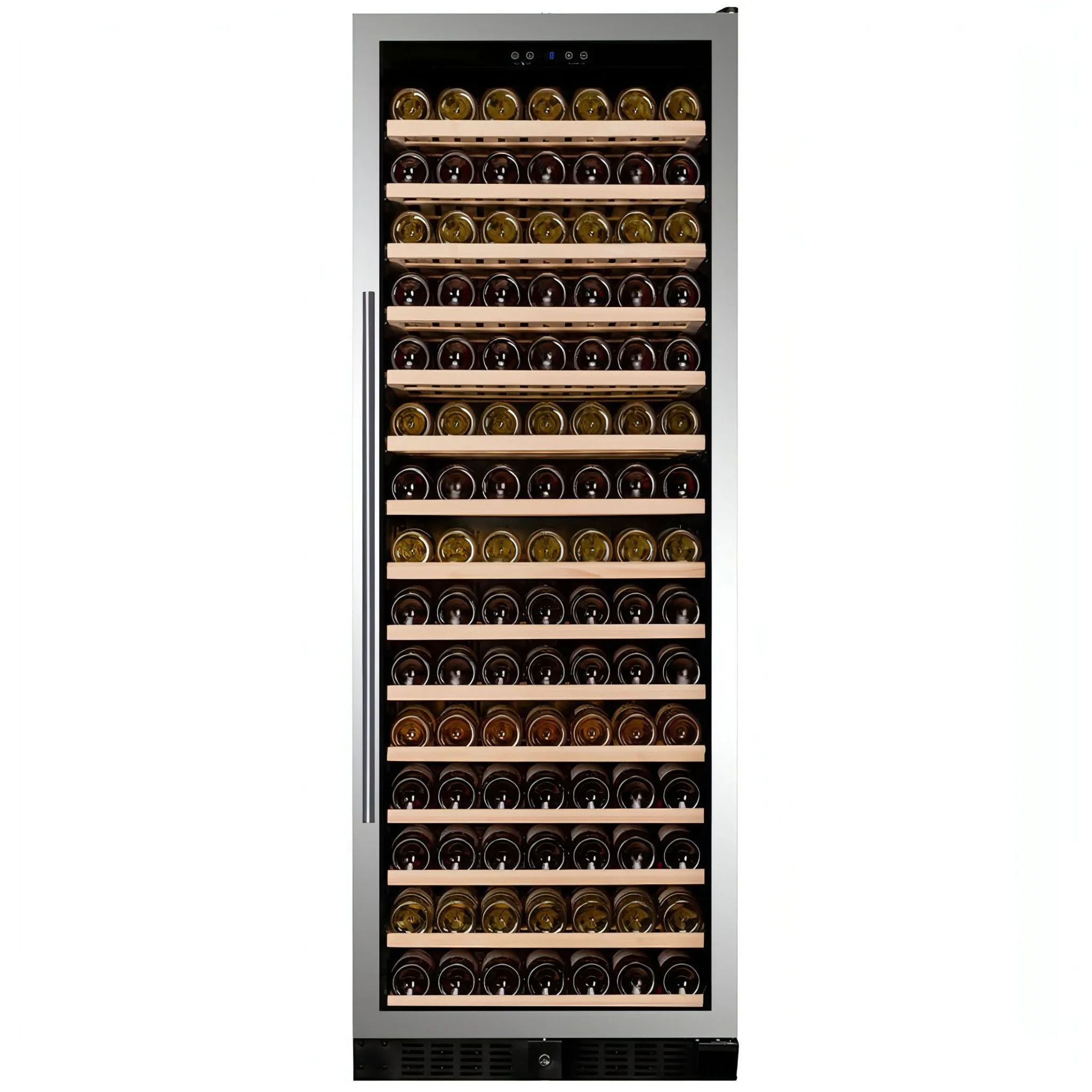 Dunavox GRANDE-194 - 655mm Width - Single Zone 194 Bottle - Built In / Freestanding Wine Cooler - DX-194.490SSK
