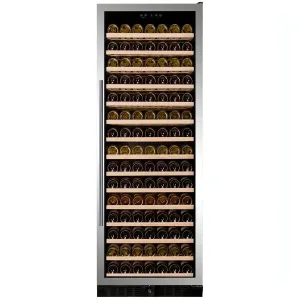 Dunavox GRANDE-194 - 655mm Width - Single Zone 194 Bottle - Built In / Freestanding Wine Cooler - DX-194.490SSK