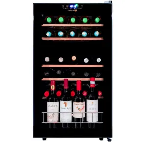 Dunavox HOME-30 - Dual Zone 30 Bottle - Freestanding Wine Cabinet DXFH-30.80