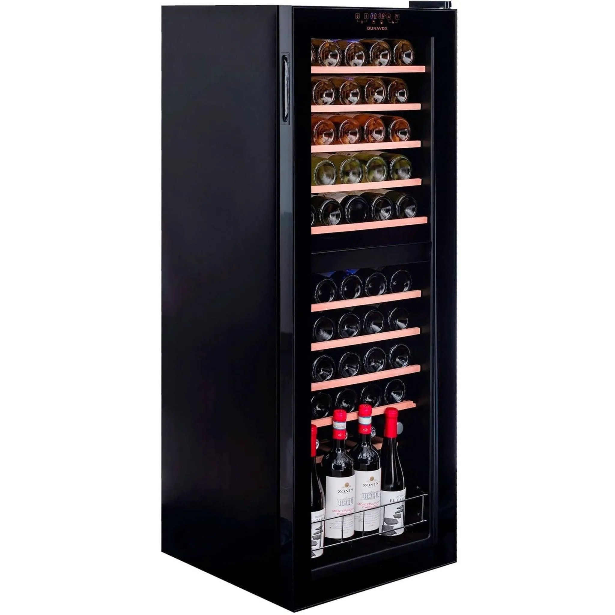 Dunavox HOME-50 - Dual Zone 50 Bottle - Freestanding Wine Cabinet DXFH-50.142