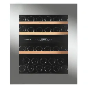 Dunavox HORIZON-32.TO - Dual Zone 32 Bottle - Integrated Wine Cooler - DAVG-32.80DSS.TO