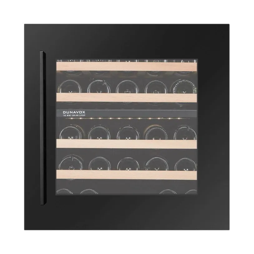 Dunavox Joy-26 - Dual Zone - 26 Bottle - Integrated Wine Cooler - DXJ-26.69DB