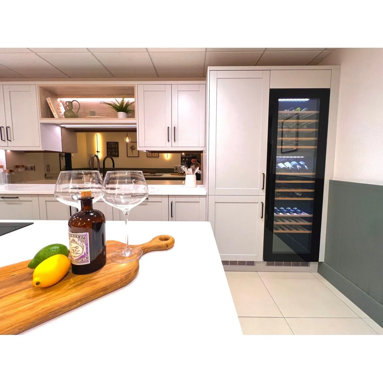 Dunavox JOY-89 - Triple Zone 89 Bottle - Integrated Wine Cooler - DX-89.246TB