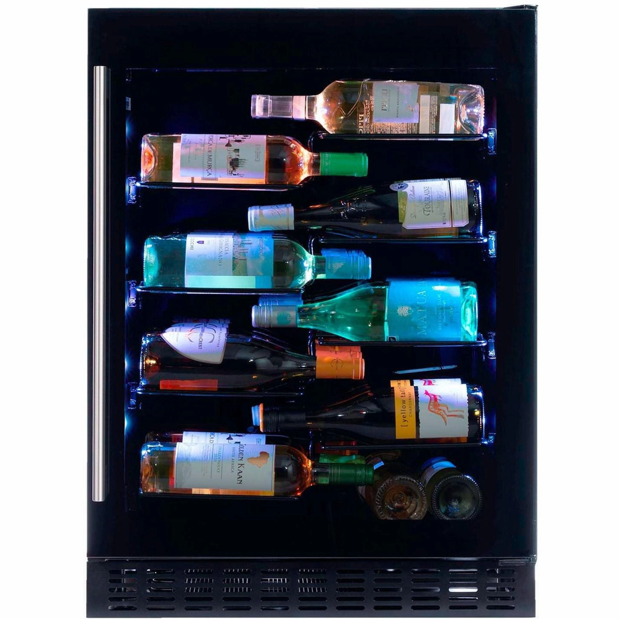 Dunavox FLOW-40 - 600mm - 40 Bottle - Built In Wine Fridge - DAUF-40.138B appliances refrigerators champagne fridge wine cooler