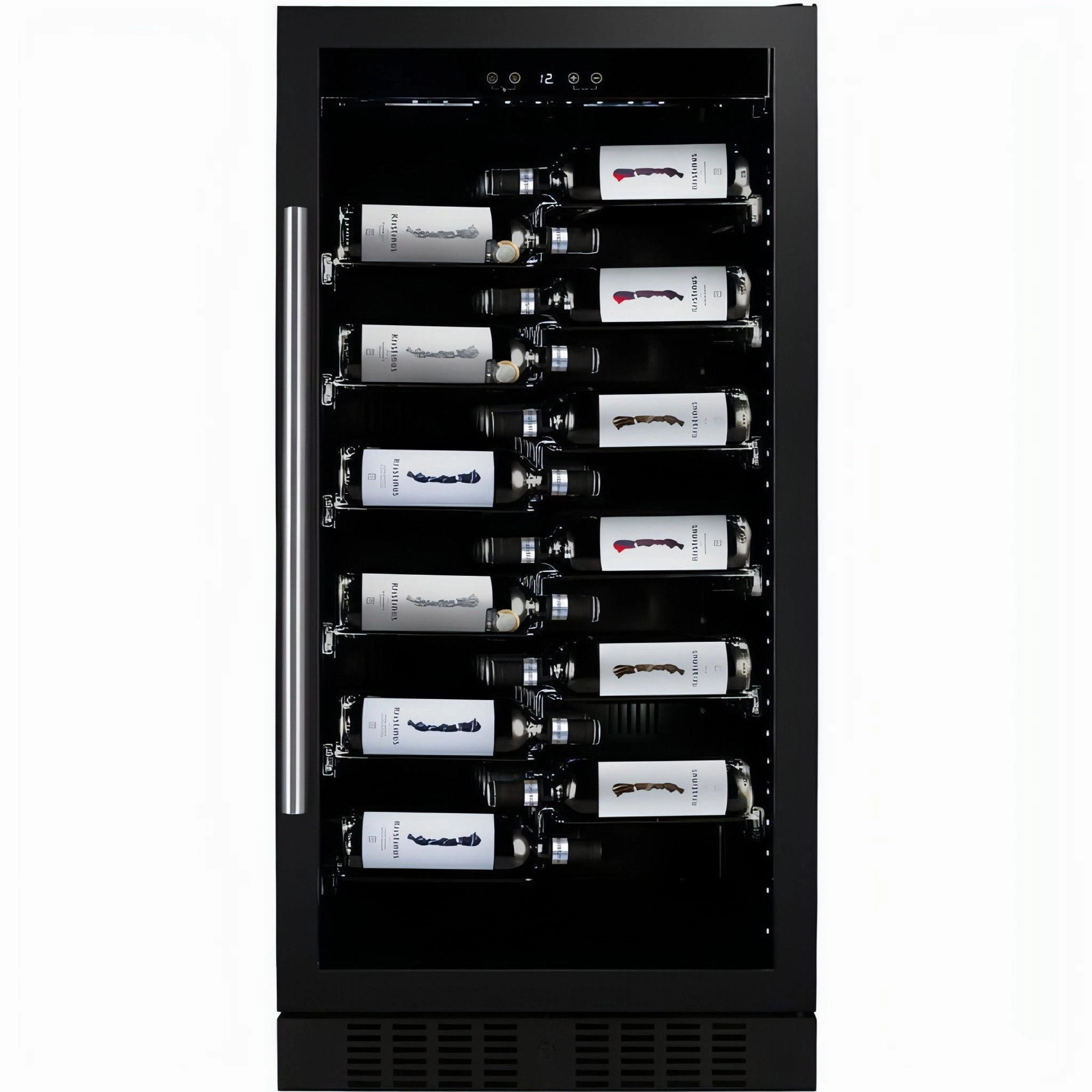 Dunavox GRANDE-70 - 600mm - 70 Bottle - Built In / Freestanding Wine Cooler - DX-70.258B appliances refrigerators champagne fridge wine cooler